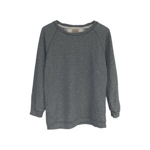 Wilfred Free Crewneck Sweater XXS Grey Heather Oversized Relaxed Fit Aritzia